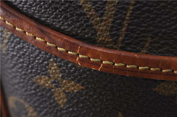 Authentic Louis Vuitton Monogram Deauville Hand Bag Purse M47270 LV 4989D