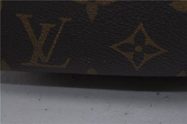 Authentic Louis Vuitton Monogram Deauville Hand Bag Purse M47270 LV 4989D