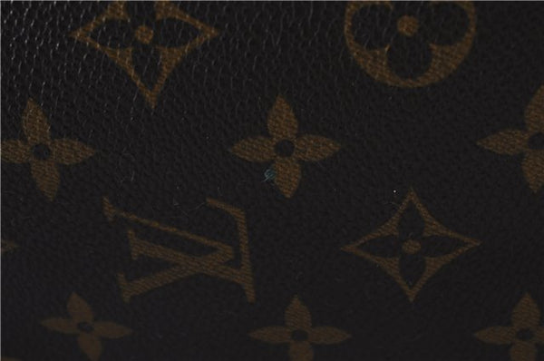 Authentic Louis Vuitton Monogram Deauville Hand Bag Purse M47270 LV 4989D