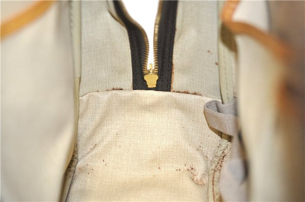 Authentic Louis Vuitton Monogram Deauville Hand Bag Purse M47270 LV 4989D