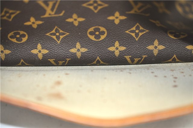 Authentic Louis Vuitton Monogram Deauville Hand Bag Purse M47270 LV 4989D
