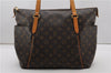 Authentic Louis Vuitton Monogram Totally MM Shoulder Tote Bag M41015 LV 4989F