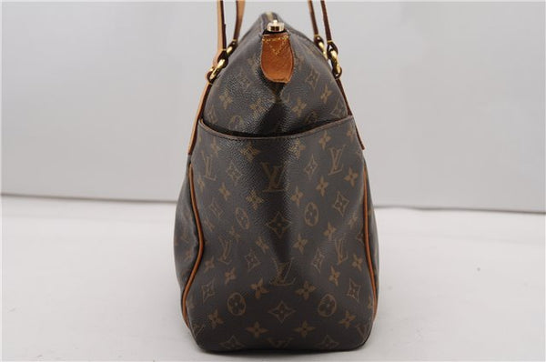 Authentic Louis Vuitton Monogram Totally MM Shoulder Tote Bag M41015 LV 4989F