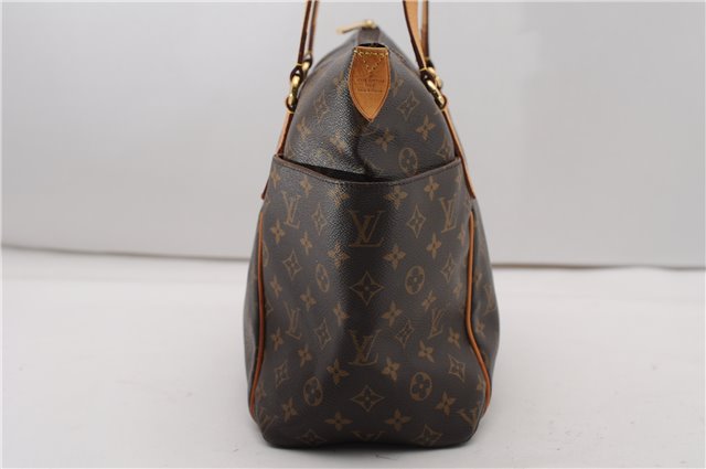 Authentic Louis Vuitton Monogram Totally MM Shoulder Tote Bag M41015 LV 4989F