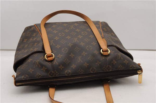 Authentic Louis Vuitton Monogram Totally MM Shoulder Tote Bag M41015 LV 4989F