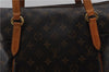 Authentic Louis Vuitton Monogram Totally MM Shoulder Tote Bag M41015 LV 4989F