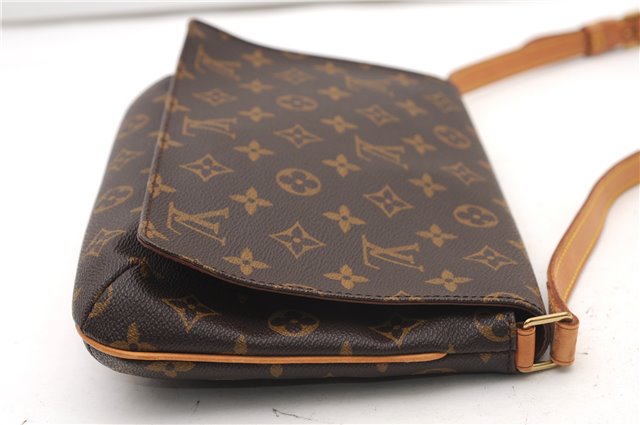 Authentic Louis Vuitton Monogram Musette Tango Shoulder Bag M51257 LV 4990F