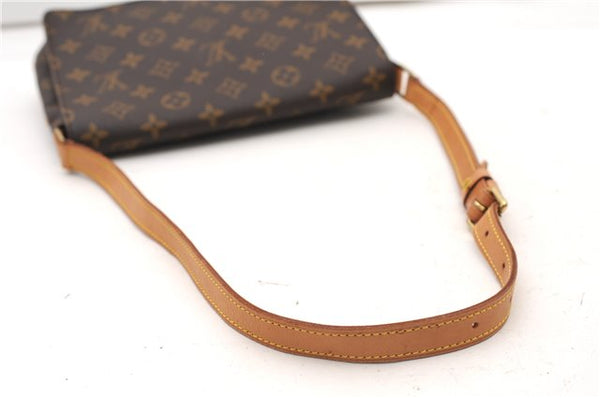 Authentic Louis Vuitton Monogram Musette Tango Shoulder Bag M51257 LV 4990F