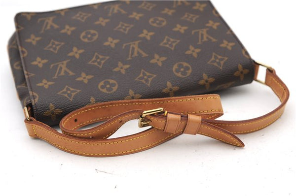 Authentic Louis Vuitton Monogram Musette Tango Shoulder Bag M51257 LV 4990F