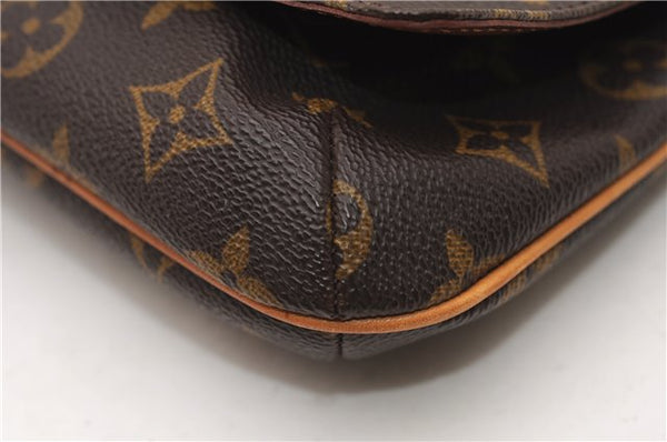 Authentic Louis Vuitton Monogram Musette Tango Shoulder Bag M51257 LV 4990F