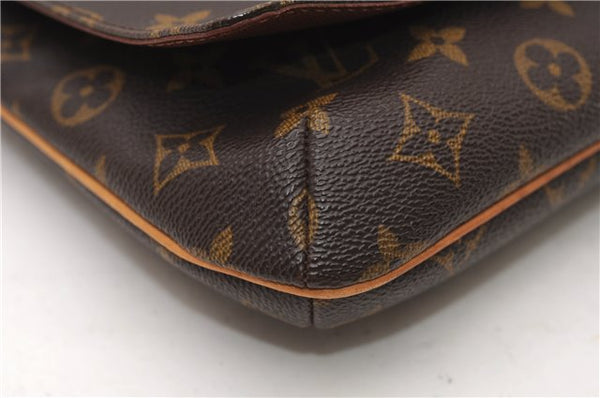 Authentic Louis Vuitton Monogram Musette Tango Shoulder Bag M51257 LV 4990F