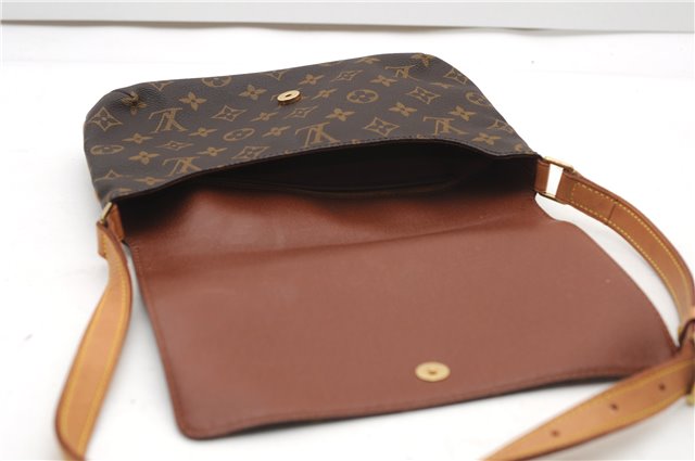 Authentic Louis Vuitton Monogram Musette Tango Shoulder Bag M51257 LV 4990F