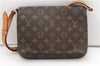 Authentic Louis Vuitton Monogram Musette Tango Shoulder Bag M51257 LV 4991F