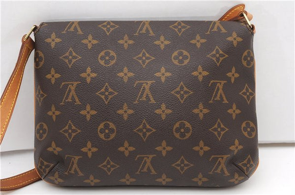 Authentic Louis Vuitton Monogram Musette Tango Shoulder Bag M51257 LV 4991F