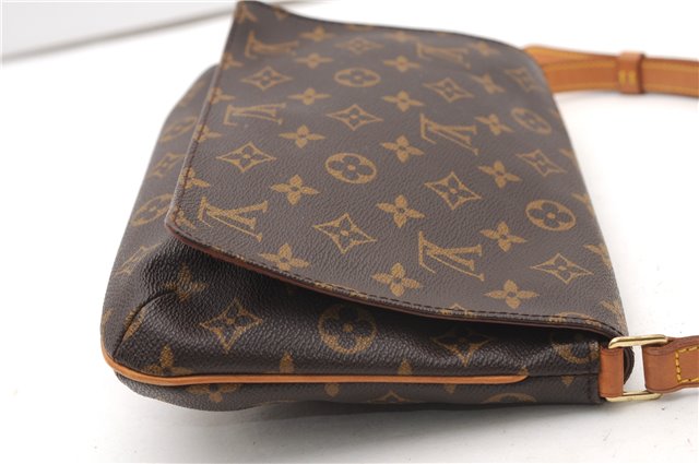 Authentic Louis Vuitton Monogram Musette Tango Shoulder Bag M51257 LV 4991F
