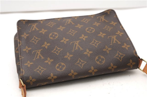 Authentic Louis Vuitton Monogram Musette Tango Shoulder Bag M51257 LV 4991F