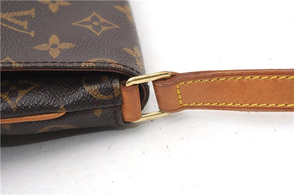 Authentic Louis Vuitton Monogram Musette Tango Shoulder Bag M51257 LV 4991F