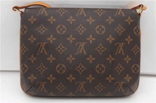 Authentic Louis Vuitton Monogram Musette Tango Shoulder Bag M51257 LV 4992F