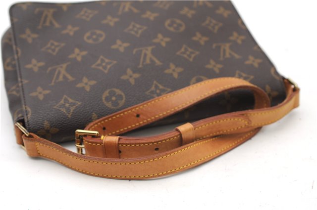Authentic Louis Vuitton Monogram Musette Tango Shoulder Bag M51257 LV 4992F