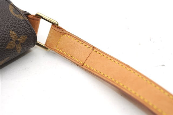 Authentic Louis Vuitton Monogram Musette Tango Shoulder Bag M51257 LV 4992F