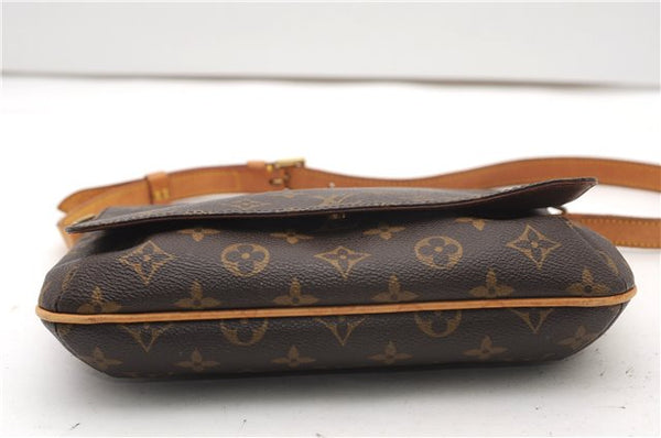 Authentic Louis Vuitton Monogram Musette Tango Shoulder Bag M51257 LV 4992F
