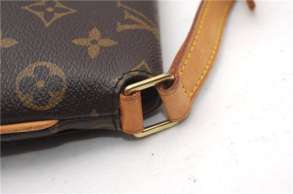 Authentic Louis Vuitton Monogram Musette Tango Shoulder Bag M51257 LV 4992F