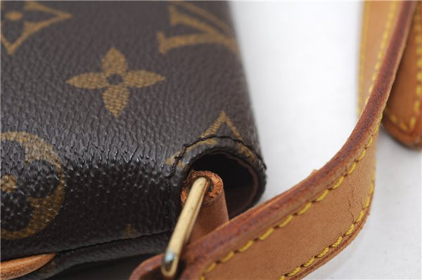 Authentic Louis Vuitton Monogram Musette Tango Shoulder Bag M51257 LV 4992F