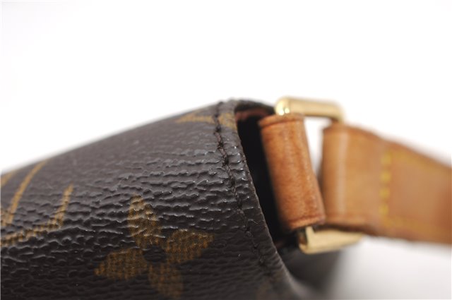 Authentic Louis Vuitton Monogram Musette Tango Shoulder Bag M51257 LV 4992F