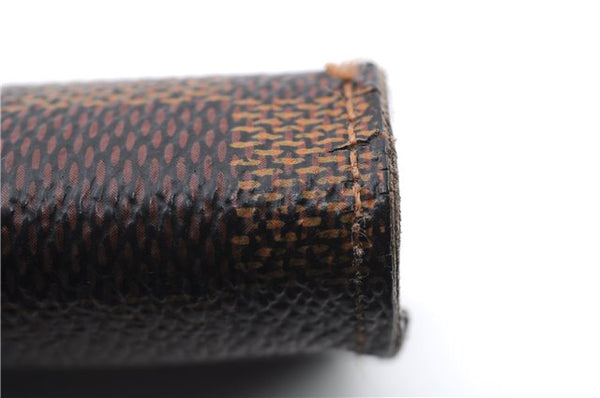 Authentic LOUIS VUITTON Damier Portefeuille Brazza Wallet N60017 LV 4993C