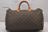 Authentic Louis Vuitton Monogram Speedy 35 Hand Boston Bag Old Model LV 4993I