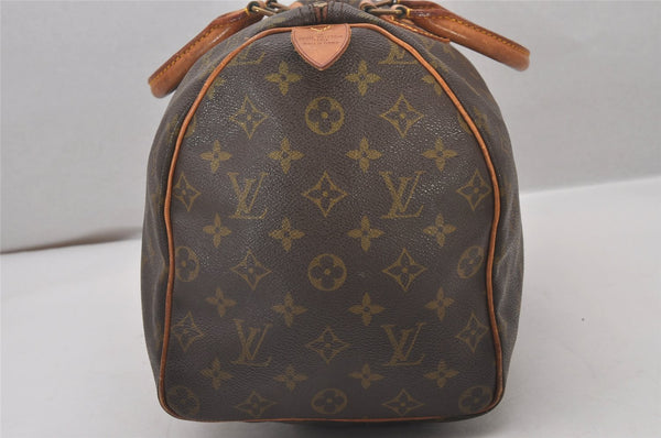 Authentic Louis Vuitton Monogram Speedy 35 Hand Boston Bag Old Model LV 4993I