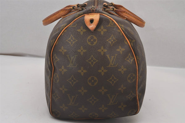 Authentic Louis Vuitton Monogram Speedy 35 Hand Boston Bag Old Model LV 4993I