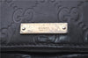 Authentic GUCCI Guccissima Leather Long Wallet Purse 170426 Black 4995D