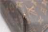 Authentic Louis Vuitton Monogram Alma Into Hand Bag Purse M41780 LV 4996F