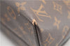 Authentic Louis Vuitton Monogram Alma Into Hand Bag Purse M41780 LV 4996F