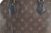 Authentic Louis Vuitton Monogram Alma Into Hand Bag Purse M41780 LV 4996F