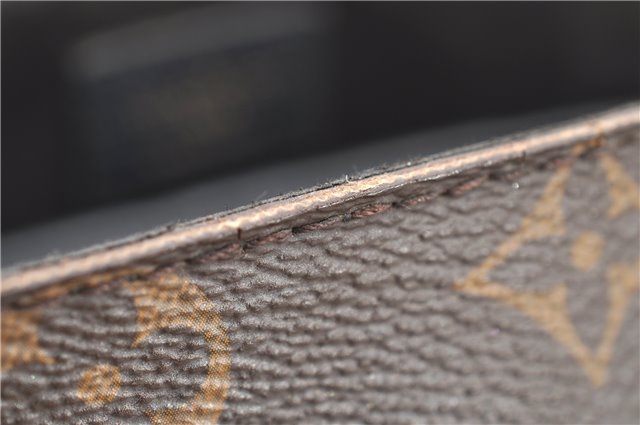 Authentic Louis Vuitton Monogram Alma Into Hand Bag Purse M41780 LV 4996F