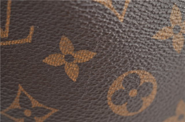 Authentic Louis Vuitton Monogram Alma Into Hand Bag Purse M41780 LV 4996F