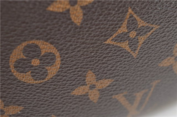 Authentic Louis Vuitton Monogram Alma Into Hand Bag Purse M41780 LV 4996F