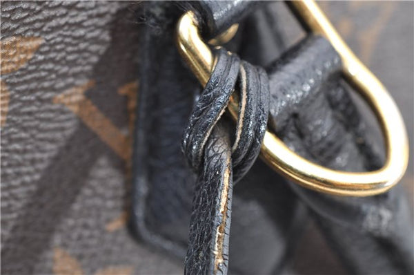 Authentic Louis Vuitton Monogram Alma Into Hand Bag Purse M41780 LV 4996F