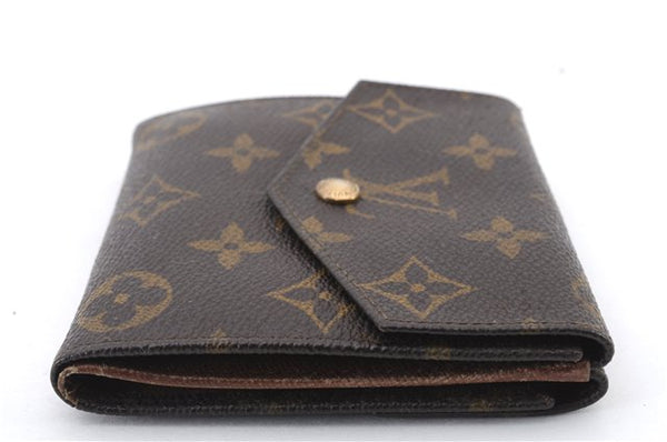 Authentic LOUIS VUITTON Monogram Porte Monnaie Billets Wallet M61660 LV 4997C