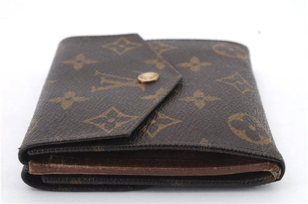 Authentic LOUIS VUITTON Monogram Porte Monnaie Billets Wallet M61660 LV 4997C