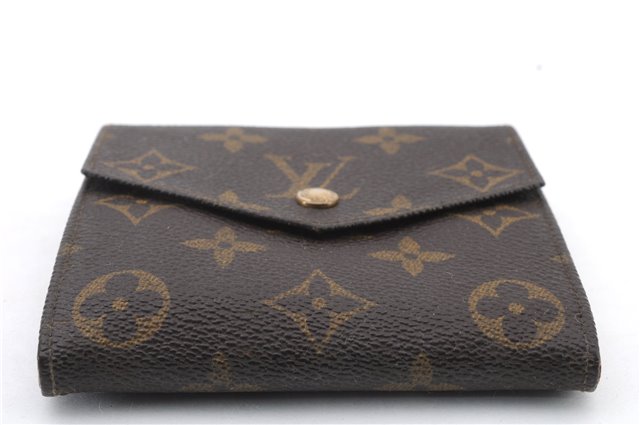 Authentic LOUIS VUITTON Monogram Porte Monnaie Billets Wallet M61660 LV 4997C