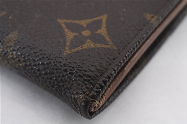 Authentic LOUIS VUITTON Monogram Porte Monnaie Billets Wallet M61660 LV 4997C