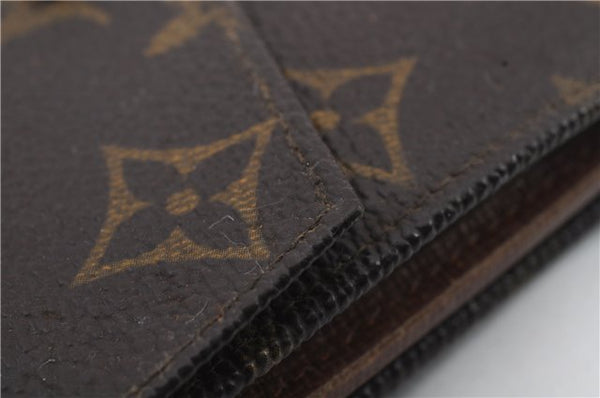 Authentic LOUIS VUITTON Monogram Porte Monnaie Billets Wallet M61660 LV 4997C