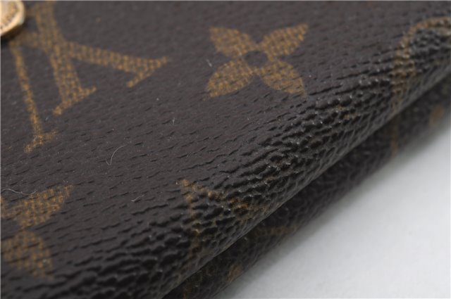 Authentic LOUIS VUITTON Monogram Porte Monnaie Billets Wallet M61660 LV 4997C