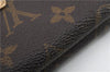 Authentic LOUIS VUITTON Monogram Porte Monnaie Billets Wallet M61660 LV 4997C