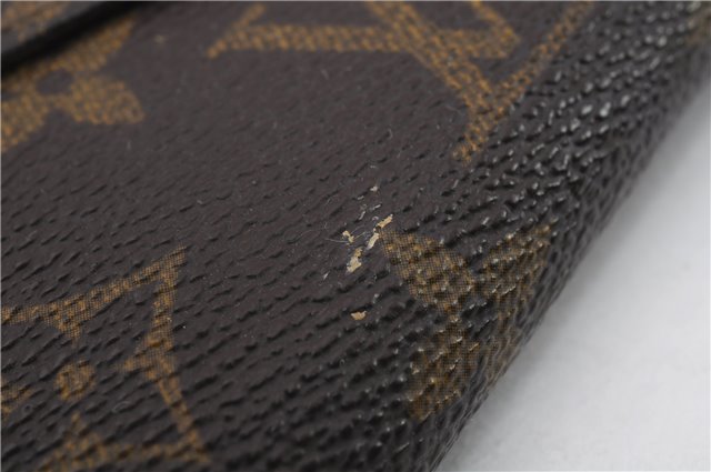 Authentic LOUIS VUITTON Monogram Porte Monnaie Billets Wallet M61660 LV 4997C