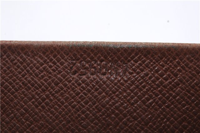 Authentic LOUIS VUITTON Monogram Porte Monnaie Billets Wallet M61660 LV 4997C