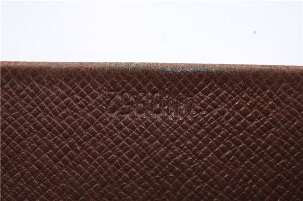 Authentic LOUIS VUITTON Monogram Porte Monnaie Billets Wallet M61660 LV 4997C